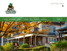 Tablet Screenshot of bearcatshousing.com